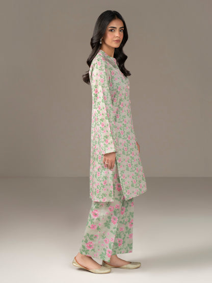 2 Piece Khaddar Suit-Printed (Unstitched)