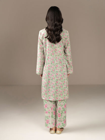 2 Piece Khaddar Suit-Printed (Unstitched)