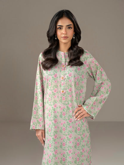 2 Piece Khaddar Suit-Printed (Unstitched)