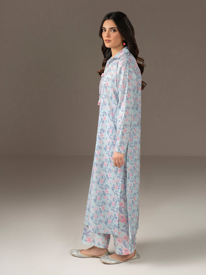 2 Piece Khaddar Suit-Printed (Unstitched)