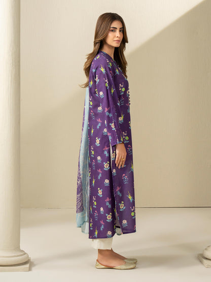 2 Piece Khaddar Suit-Printed (Unstitched)