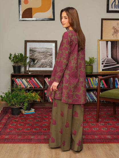 2 Piece Khaddar Suit-Printed (Unstitched)
