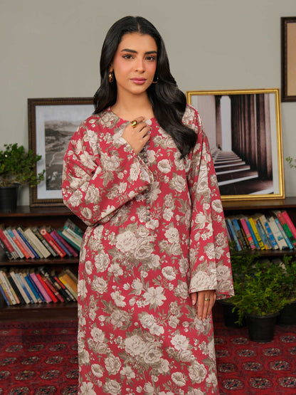 2 Piece Khaddar Suit-Printed (Unstitched)