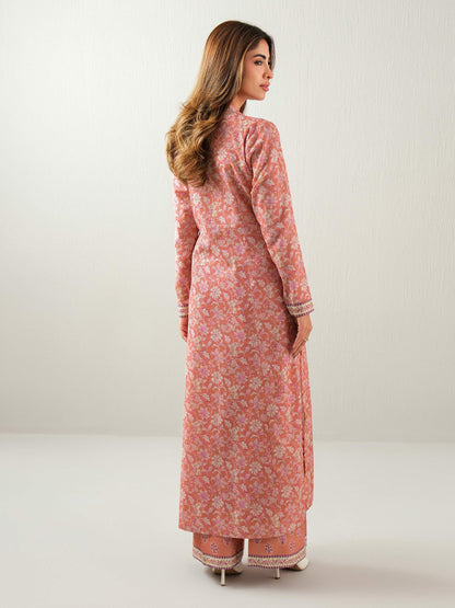 2 Piece Khaddar Suit-Printed (Unstitched)