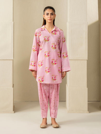 2 Piece Khaddar Suit-Printed (Unstitched)