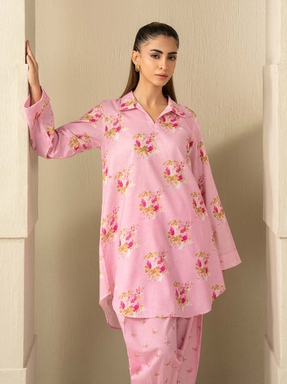 2 Piece Khaddar Suit-Printed (Unstitched)