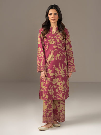 2 Piece Khaddar Suit-Printed (Unstitched)