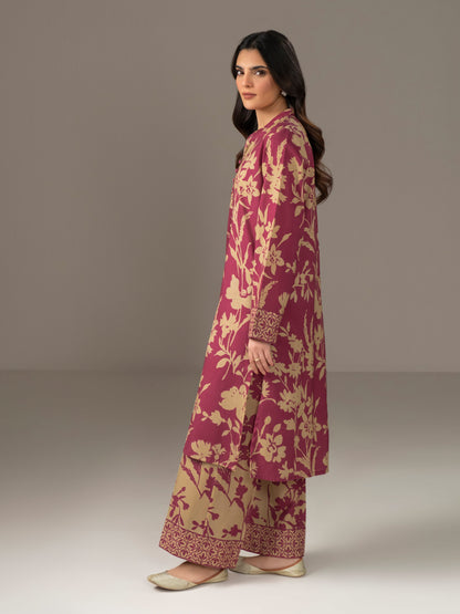 2 Piece Khaddar Suit-Printed (Unstitched)