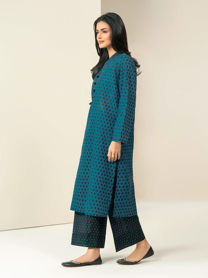 2 Piece Slub Khaddar Suit-Printed (Unstitched)