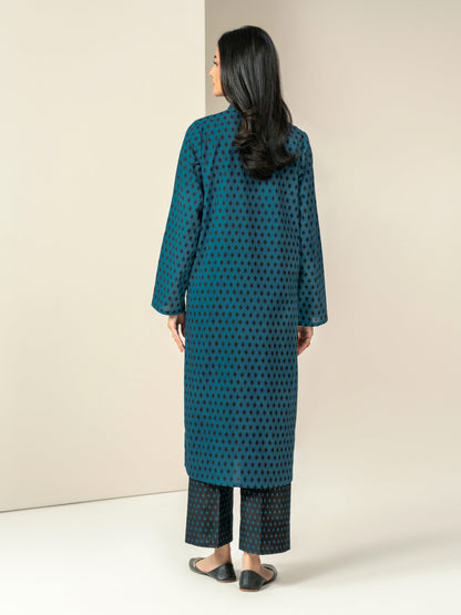 2 Piece Slub Khaddar Suit-Printed (Unstitched)