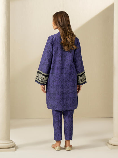 2 Piece Khaddar Suit-Printed (Unstitched)