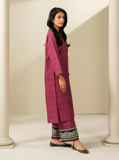 2 Piece Khaddar Suit-Printed (Unstitched)