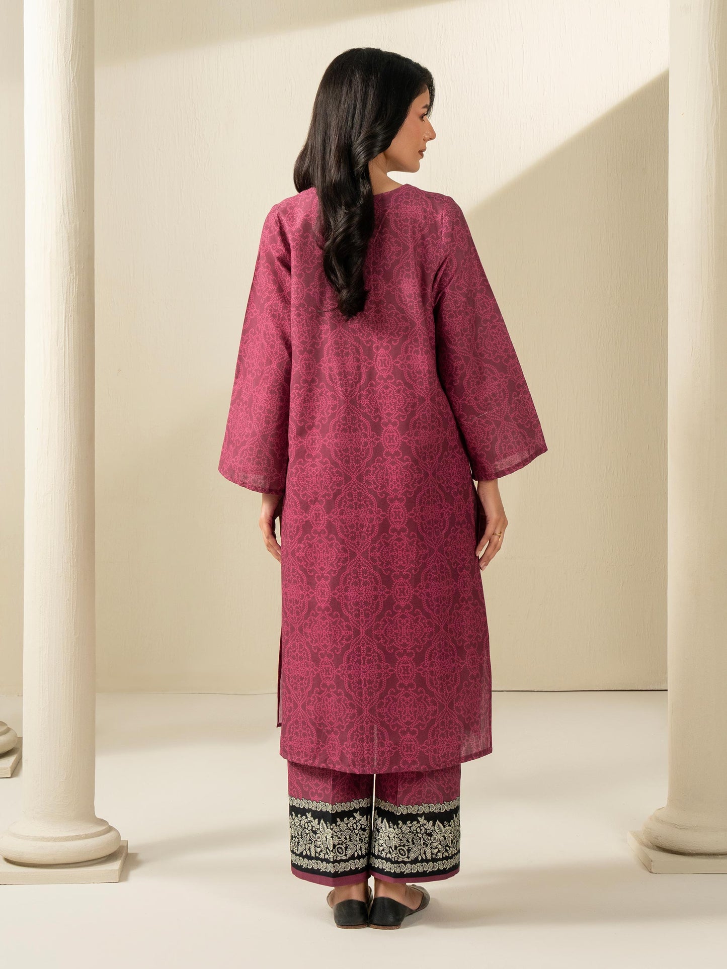 2 Piece Khaddar Suit-Printed (Unstitched)