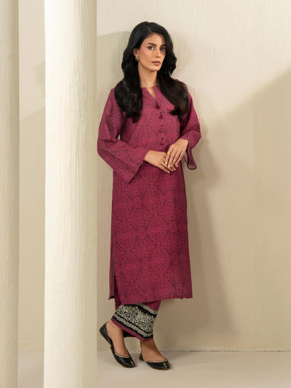 2 Piece Khaddar Suit-Printed (Unstitched)