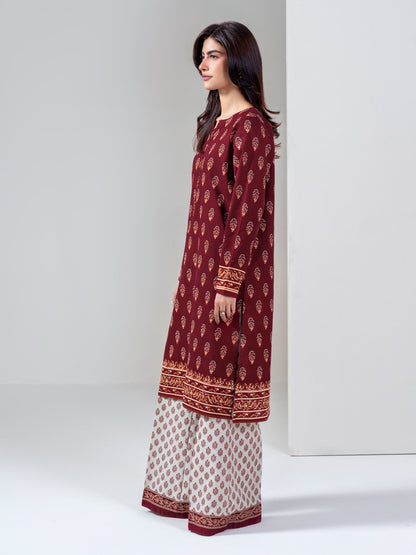 2 Piece Slub Khaddar Suit (Unstitched)