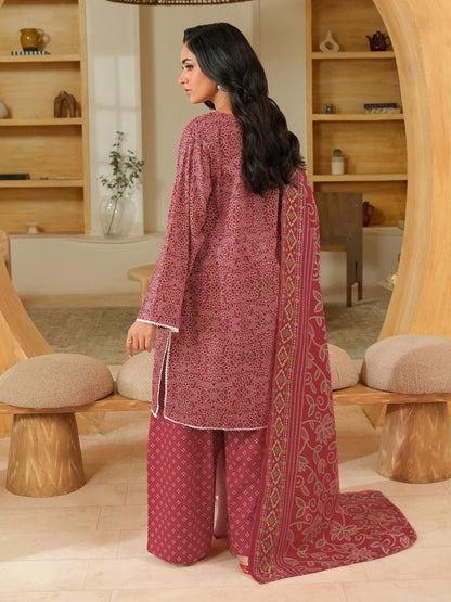 3 Piece Khaddar Suit-Printed (Unstitched)