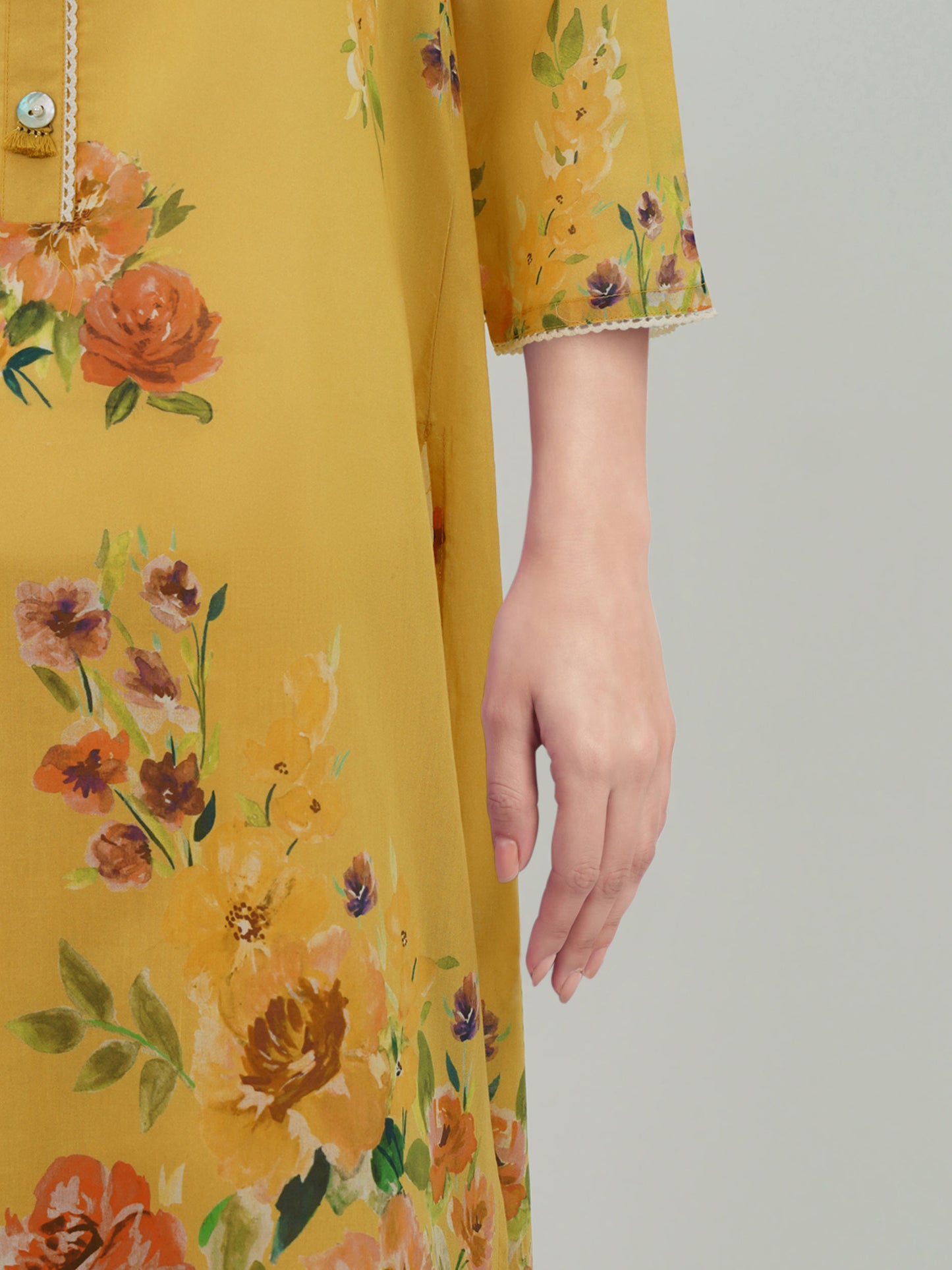 2 Piece Lawn Suit -Printed (Unstitched)