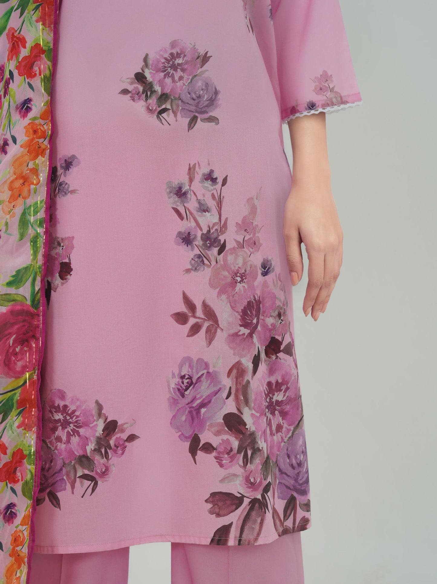 2 Piece Lawn Suit -Printed (Unstitched)