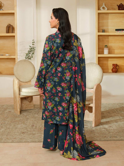 3 Piece Khaddar Suit-Printed (Unstitched)