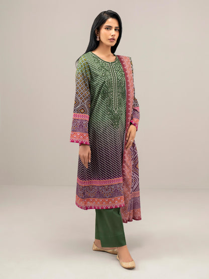 3 Piece Lawn Suit-Embroidered (Unstitched)