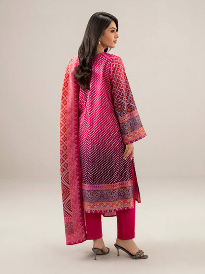 3 Piece Lawn Suit-Embroidered (Unstitched)