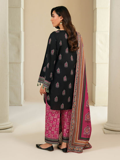 3 Piece Khaddar Suit-Printed (Unstitched)