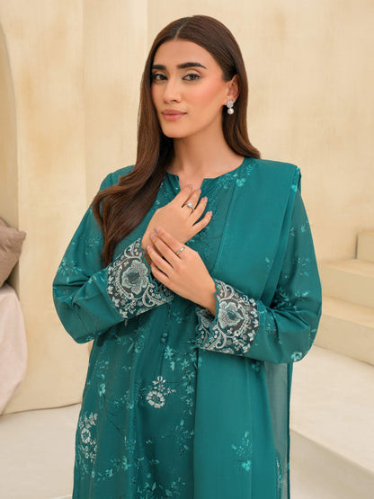 3 Piece Lawn Suit-Embroidered (Unstitched)