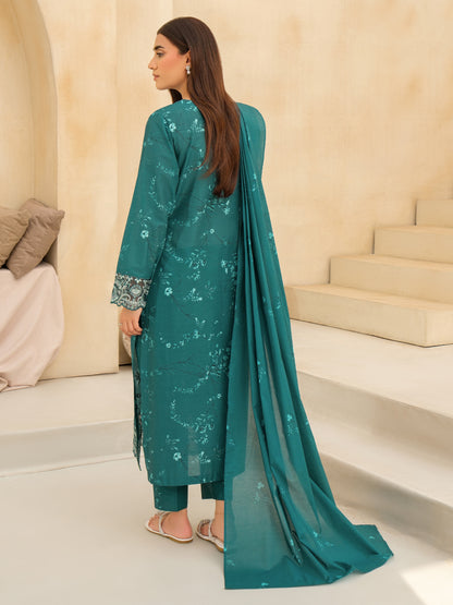 3 Piece Lawn Suit-Embroidered (Unstitched)