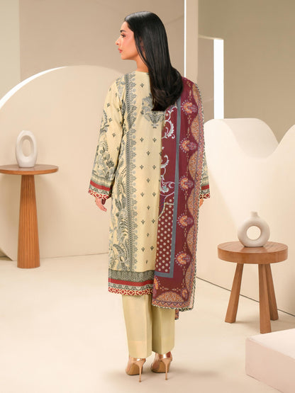 3 Piece Lawn Suit-Embroidered (Unstitched)