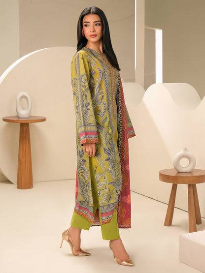 3 Piece Lawn Suit-Embroidered (Unstitched)