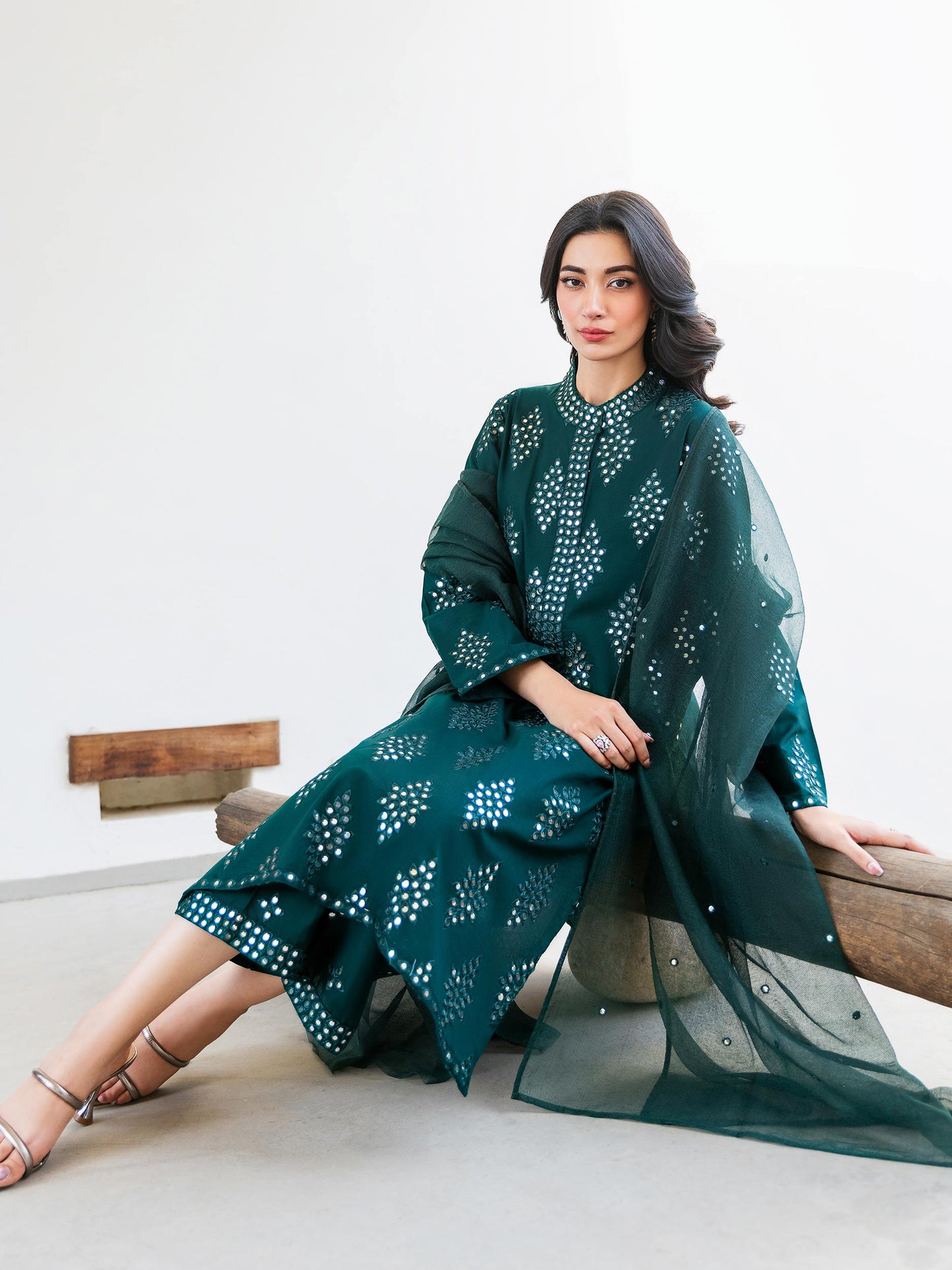 3 Piece Lawn Suit-Embroidered (Unstitched)