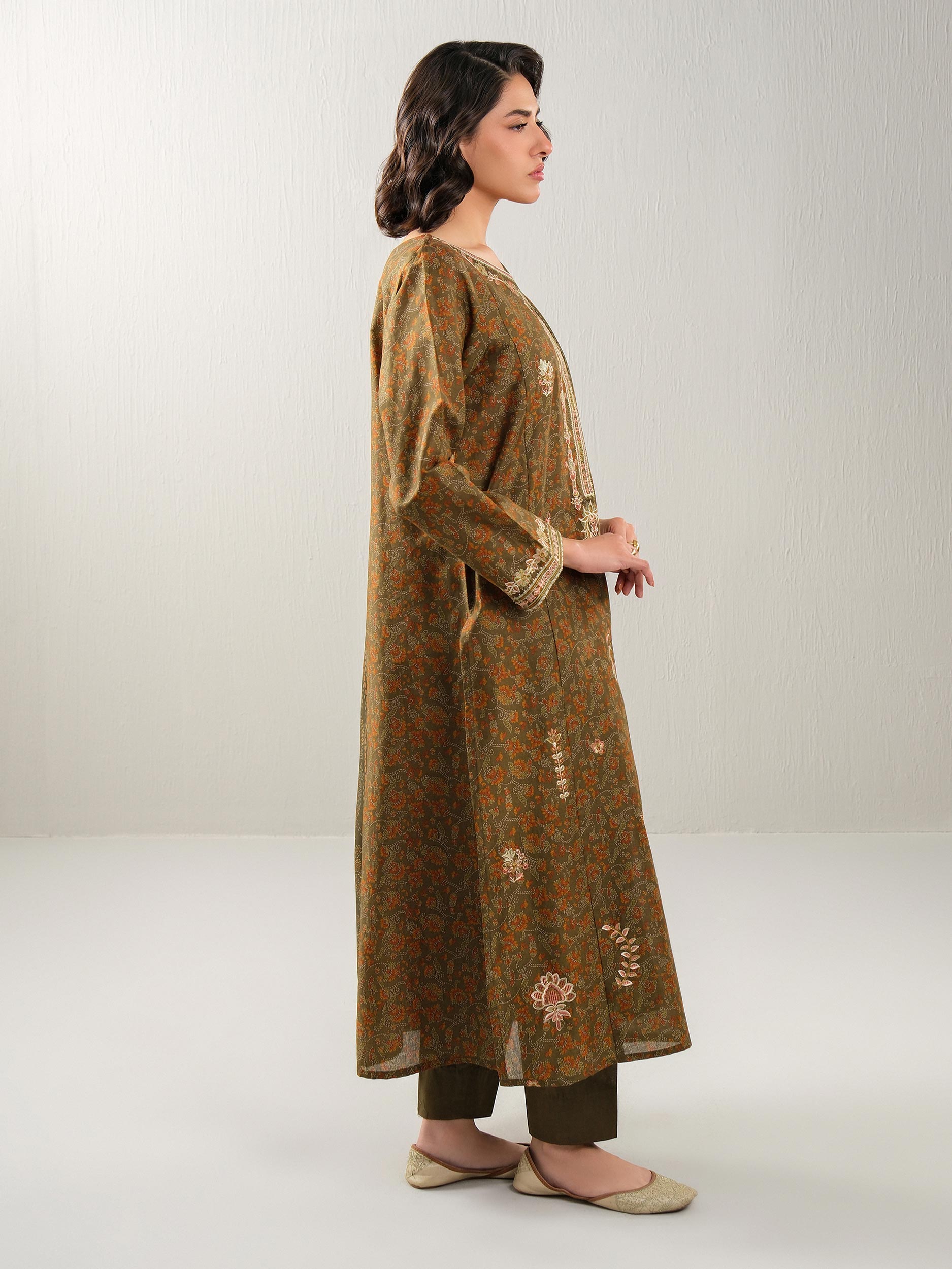 3 Piece Lawn Suit-Embroidered (Unstitched)