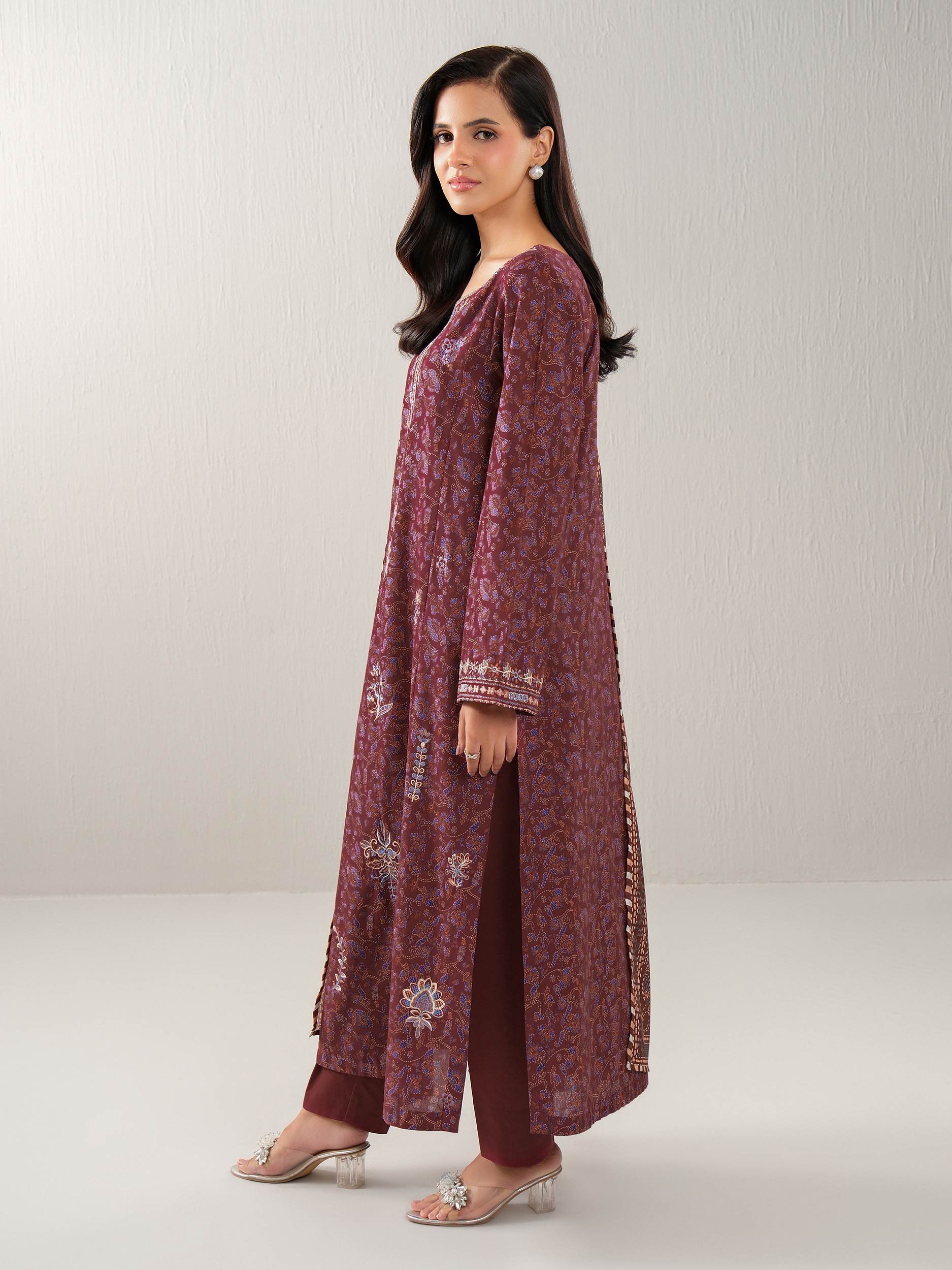 3 Piece Lawn Suit-Embroidered (Unstitched)