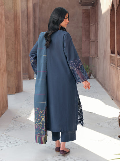 3 Piece Khaddar Suit-Embroidered (Unstitched)