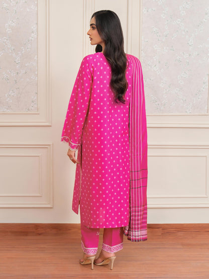 3 Piece Khaddar Suit-Embroidered (Unstitched)