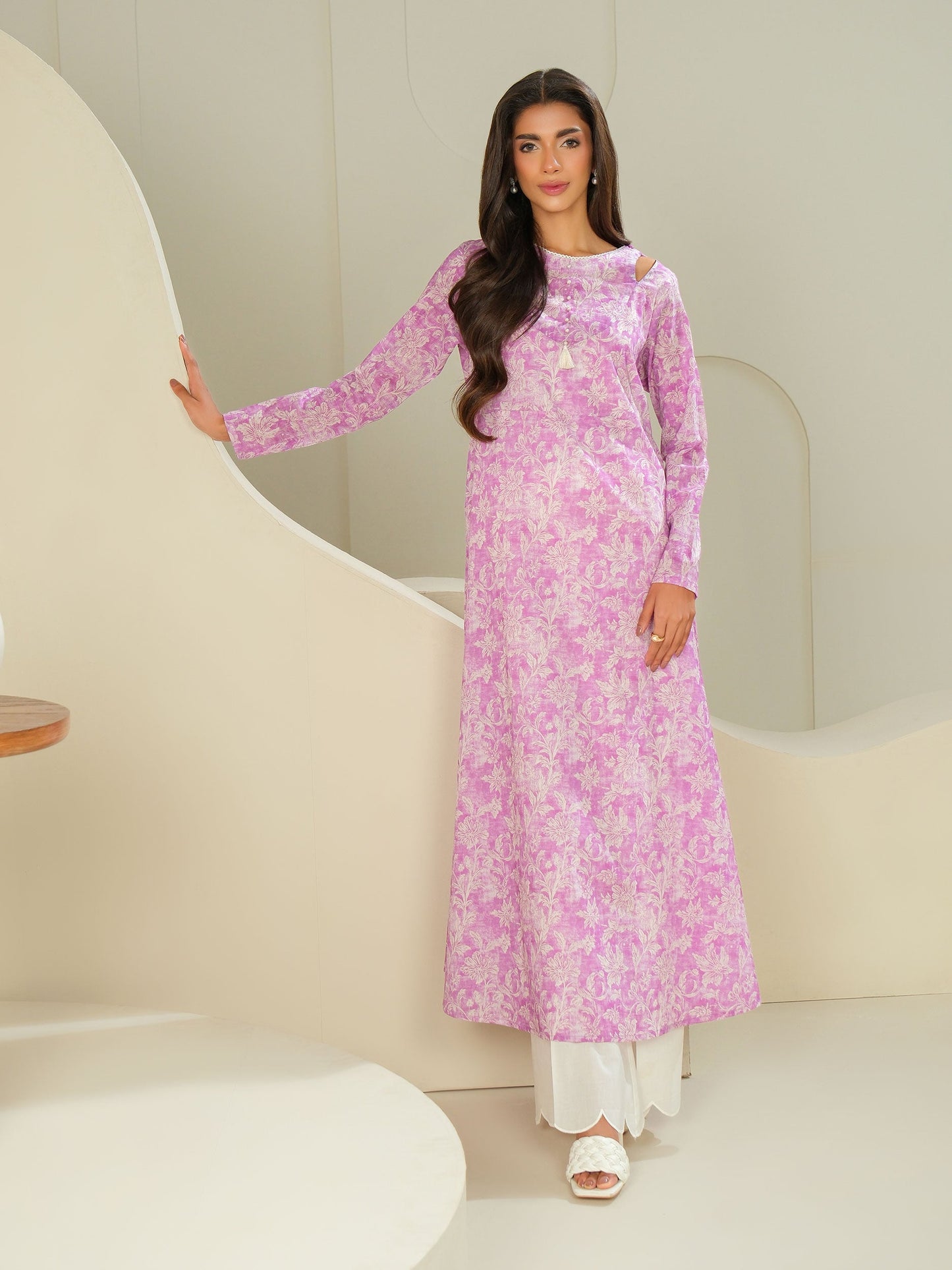 Cambric Shirt-Printed (Unstitched)