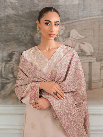 3 Piece Khaddar Suit-Embroidered (Unstitched)