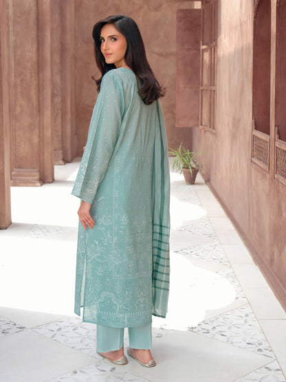 3 Piece Khaddar Suit-Embroidered (Unstitched)