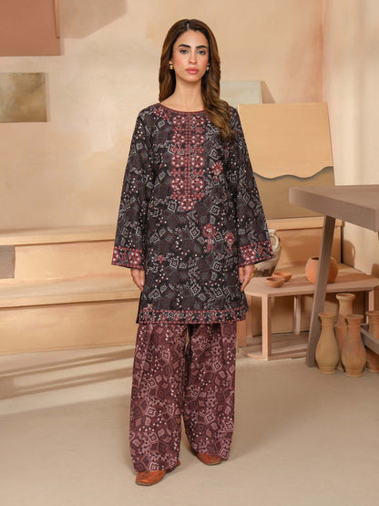 2 Piece Khaddar Suit-Embroidered (Unstitched)