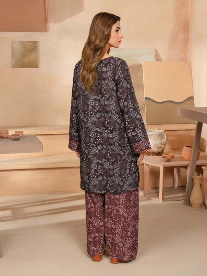 2 Piece Khaddar Suit-Embroidered (Unstitched)