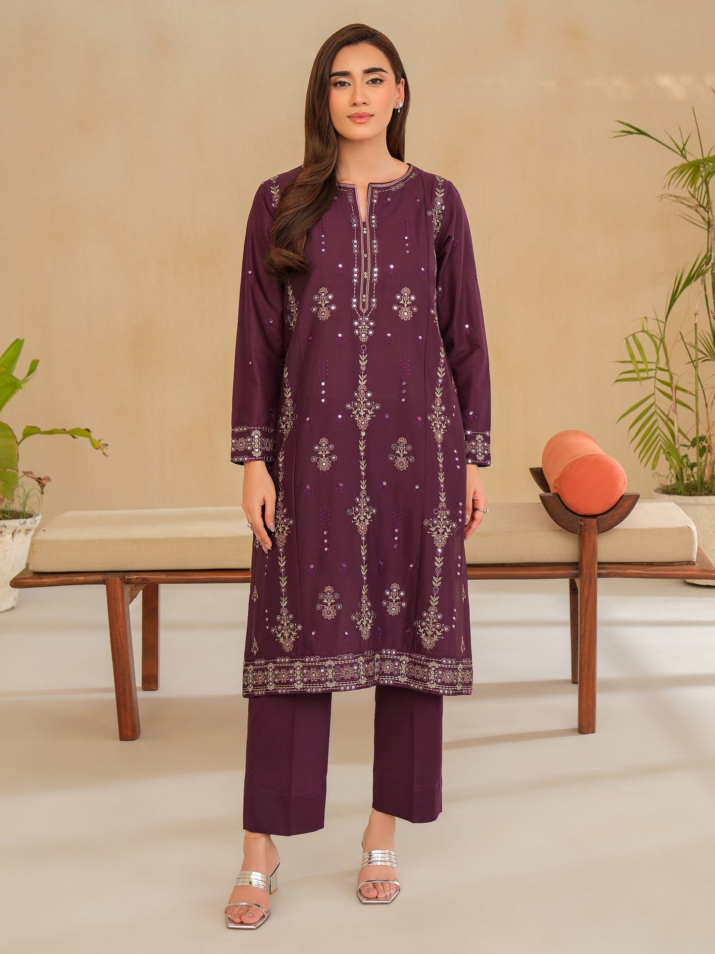 2 Piece Lawn Suit-Embroidered (Unstitched)