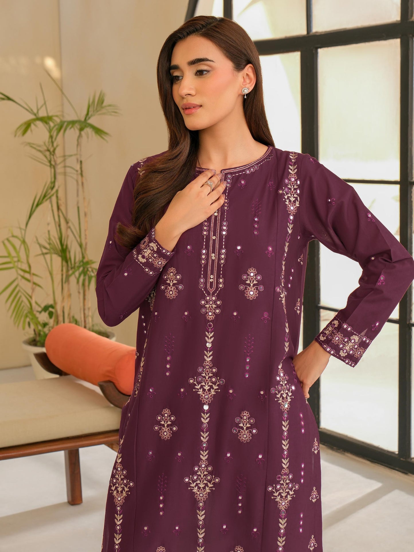 2 Piece Lawn Suit-Embroidered (Unstitched)