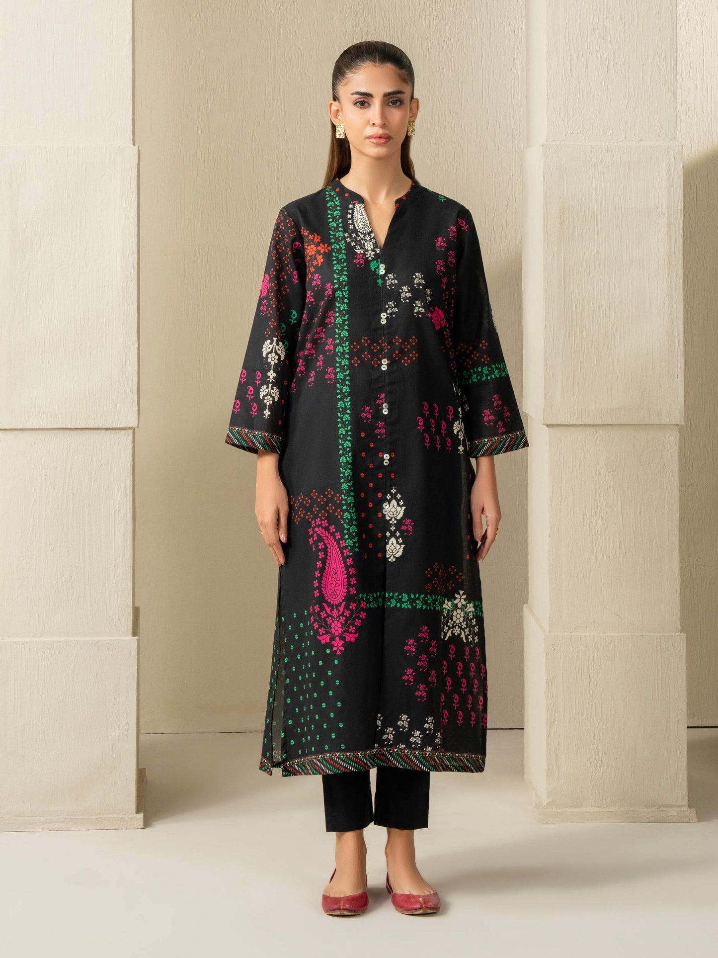 Khaddar Shirt-Printed (Unstitched)
