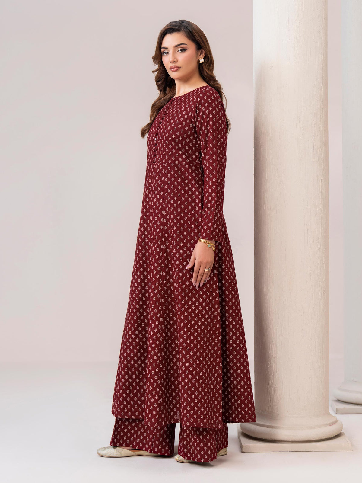 Khaddar Paste Shirt (Unstitched)