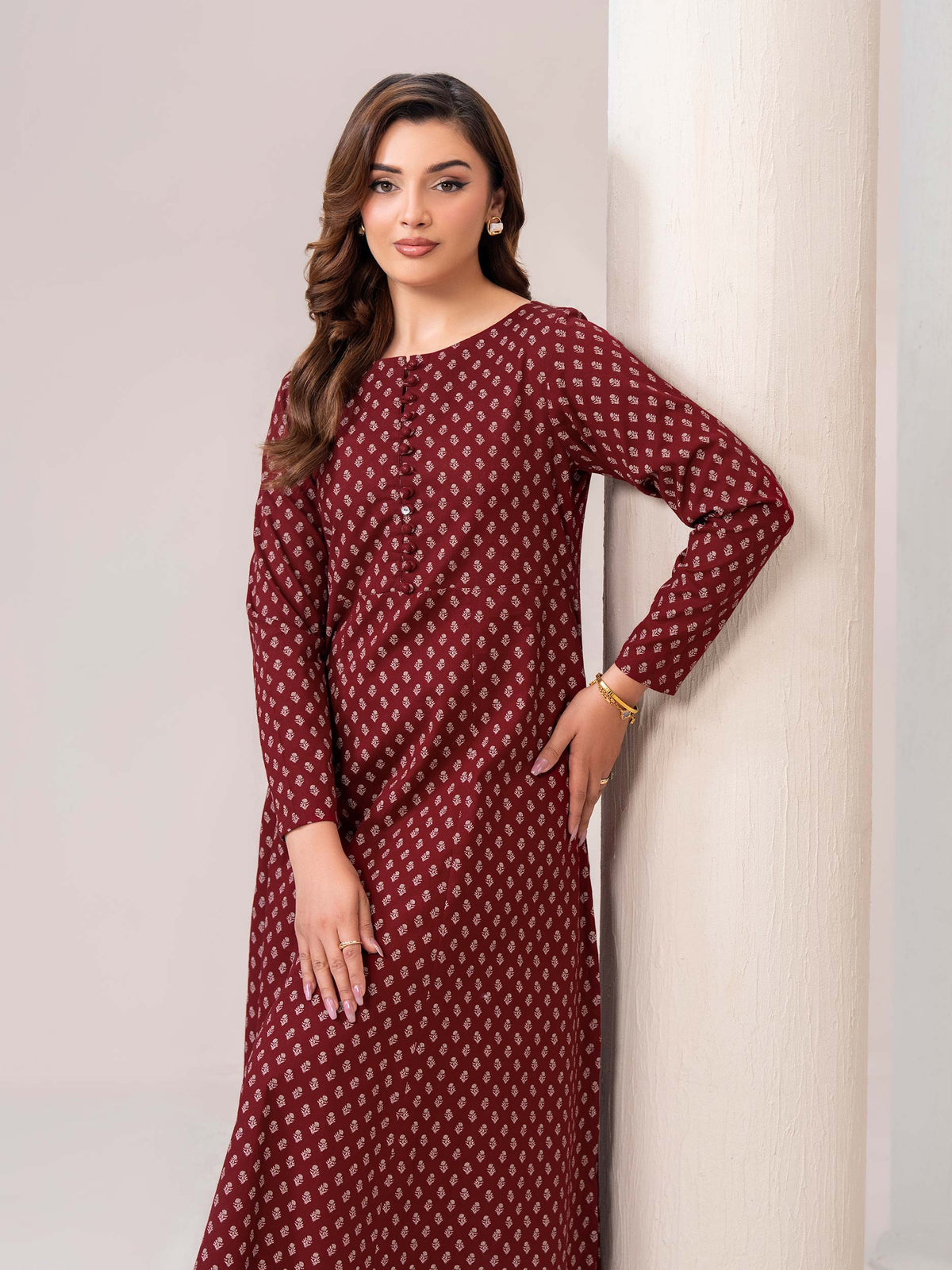 Khaddar Paste Shirt (Unstitched)