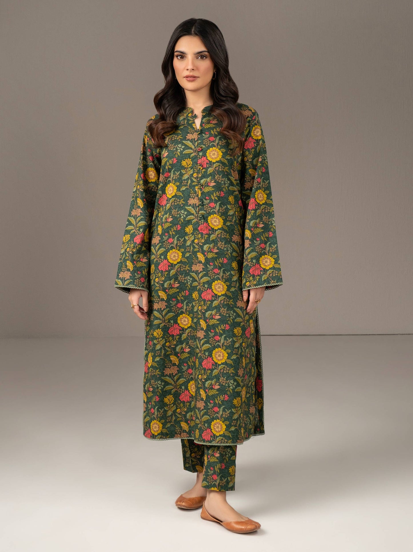 Khaddar Shirt-Printed (Unstitched)