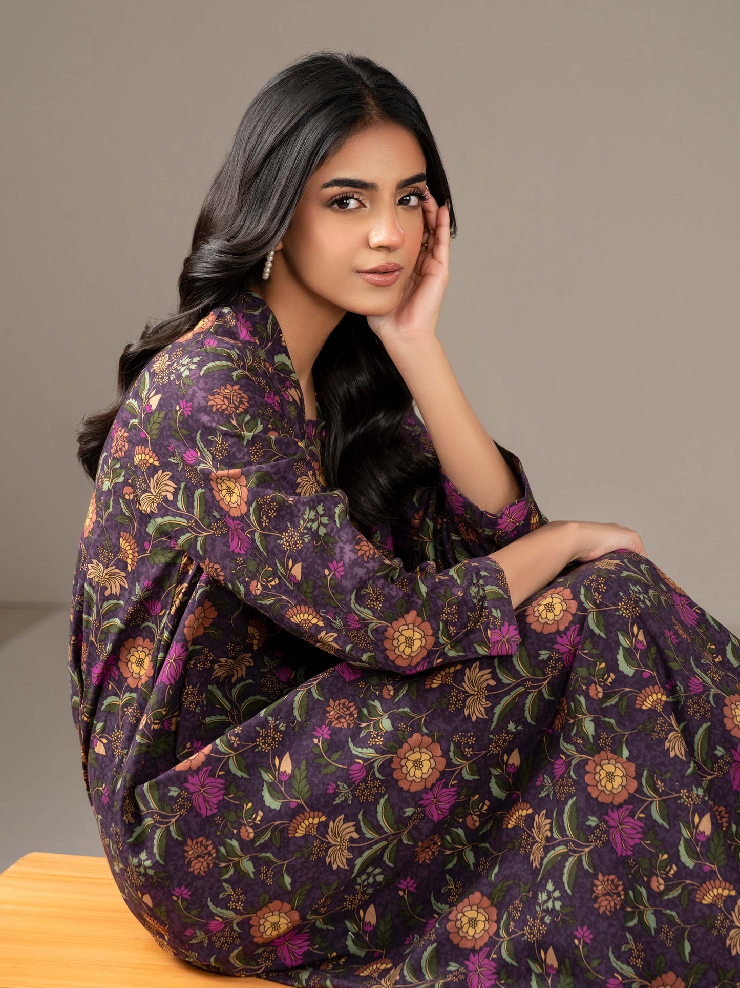 Khaddar Shirt-Printed (Unstitched)