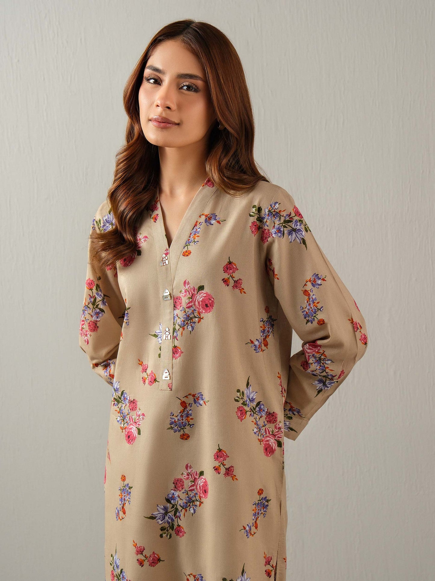 Khaddar Shirt-Printed (Unstitched)