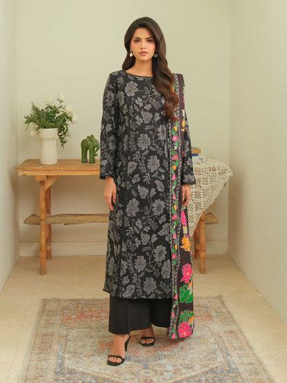 2 Piece Khaddar Suit-Printed (Unstitched)