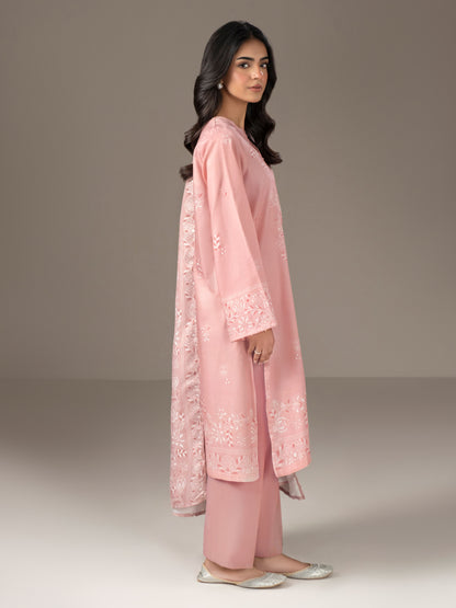 2 Piece Khaddar Suit-Printed (Unstitched)